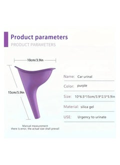 QUALITY Portable Women Urinal Funnel Pee Device  - Image 3