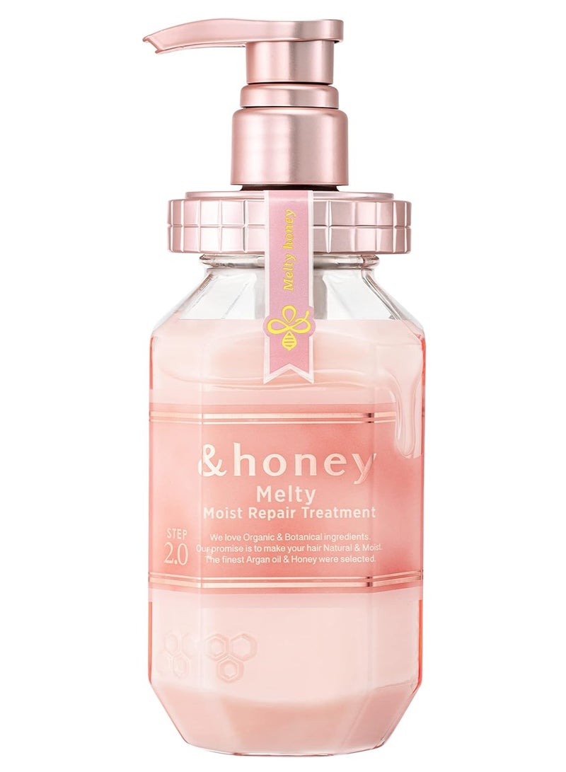 &Honey & Honey (And Honey) Melty Moist Repair Shampoo and Treatment Set - Image 4