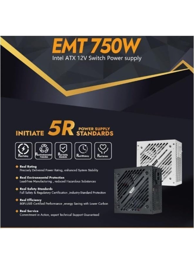 دارك فلاش darkFlash EMT750 750W Non-Modular 80 Plus Bronze Certification Power Supply - Image 4