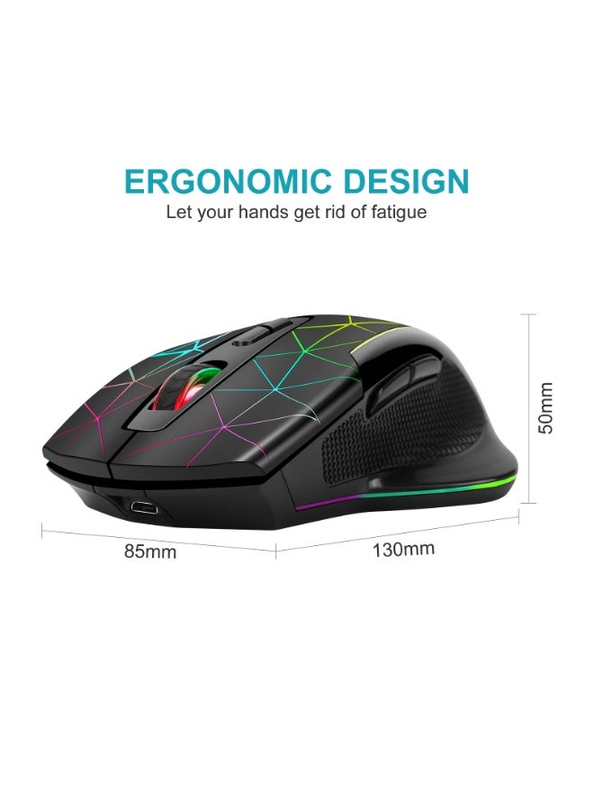 EBMINI New Wireless Bluetooth Charging Silent Mouse - Image 4