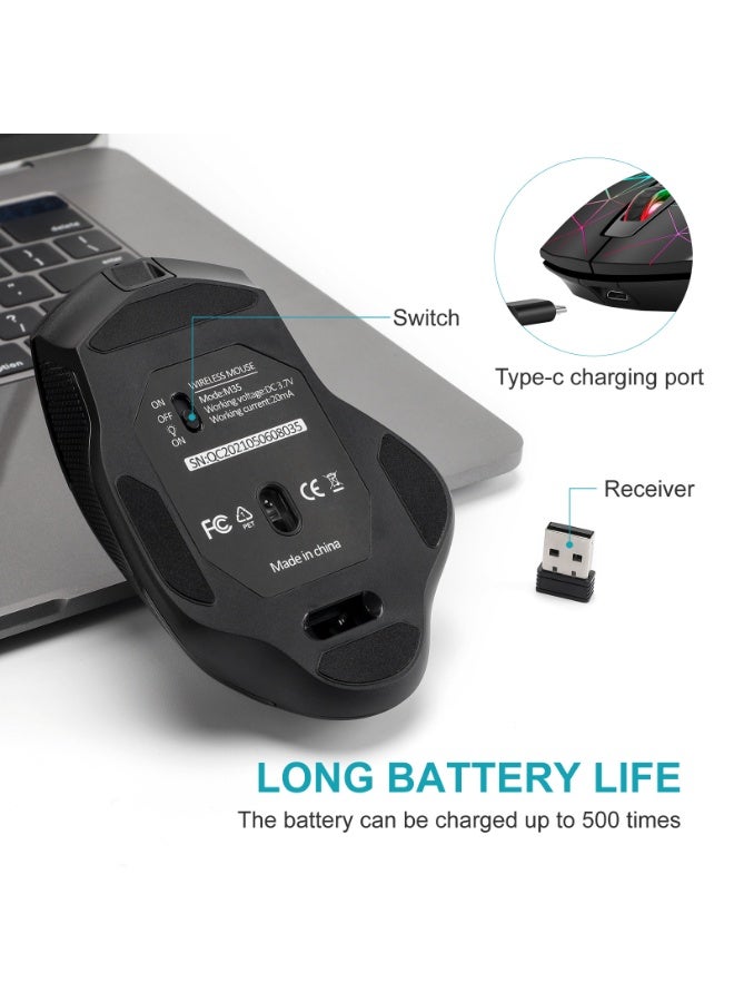 EBMINI New Wireless Bluetooth Charging Silent Mouse - Image 2