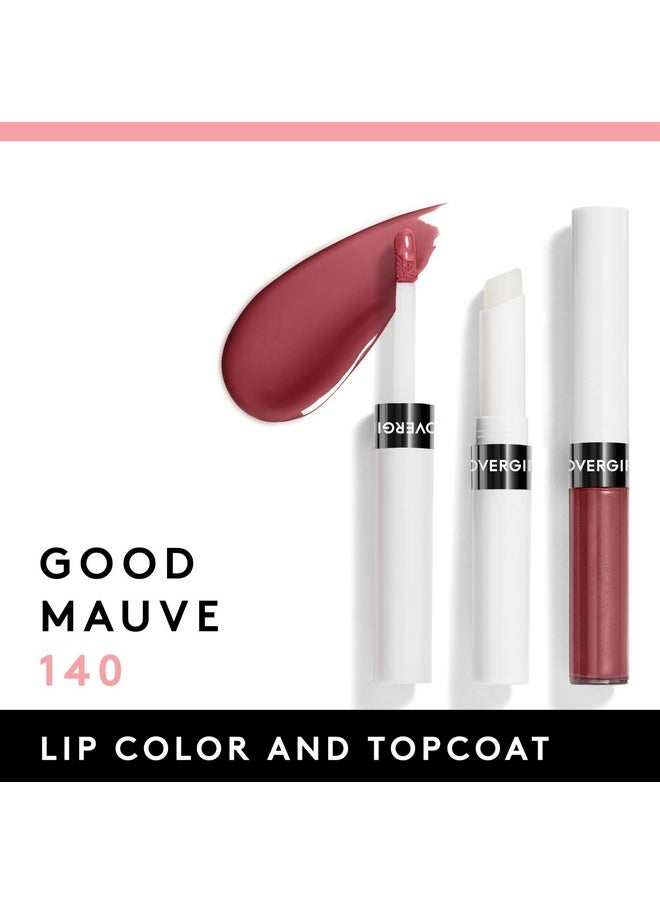 CoverGirl COVERGIRL Outlast All-Day Lip Color with Moisturizing Topcoat, New Neutrals Shade Collection, Good Mauve, Pack of 1  - Image 2