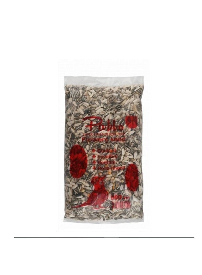 Flower Seeds Bird Food for Cocktail  Love Bird  Redram & Rose-Ringed900 gr