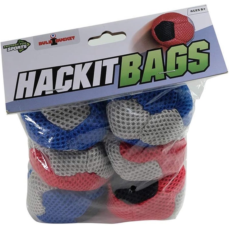 BULZiBUCKET Hacky Sacks 8 Pk. Hand Woven Hacky Sacks Next Generation Cornhole Game, Also Used for Hand Juggling, & Foot volley's. - Image 1