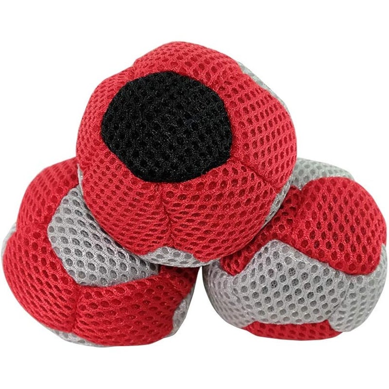 BULZiBUCKET Hacky Sacks 8 Pk. Hand Woven Hacky Sacks Next Generation Cornhole Game, Also Used for Hand Juggling, & Foot volley's. - Image 3
