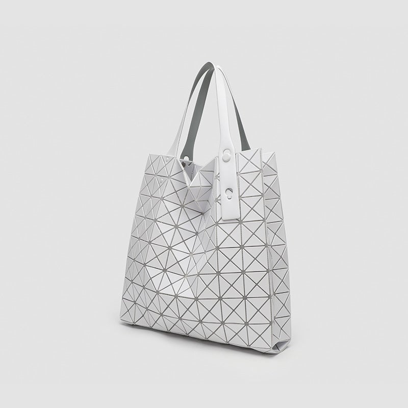 Japanese Summer Niche High-End Shoulder Underarm Bag Large Tote Bag Portable Geometric Diamond Bag - Image 3