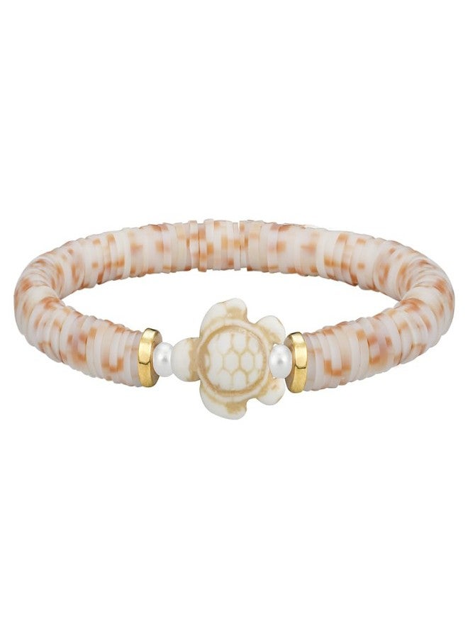 KZL Rainbow Set Sea Turtle Clay Beaded Stretch Bracelet Bohemia Surfer Heishi Bracelets for Women Men Sea Turtle Tracking Bracelet Summer Beach Jewelry Gifts -Set 4 - Image 5