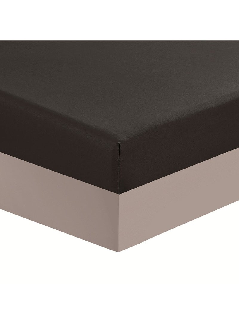 ريد روز مفرش نفرونص محفور يناسب مرتبة سريرمقاس 140×200سم /لحاف مقاس 170×230سم طقم 5قطع-اسود - Image 5