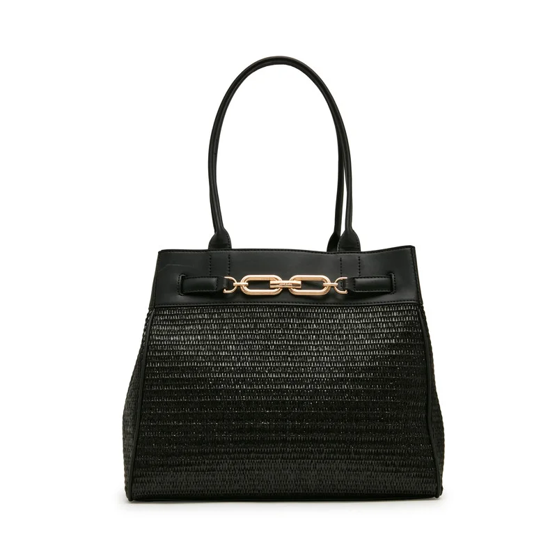 ان كلاين DONNIE Black Women's Tote Bags
