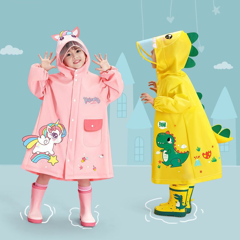 Paw Patrol Children'S Raincoat Girls Boys Girls Kindergarten Special Dinosaur Children'S Baby Rain Boots Children'S Rain Poncho - Image 3