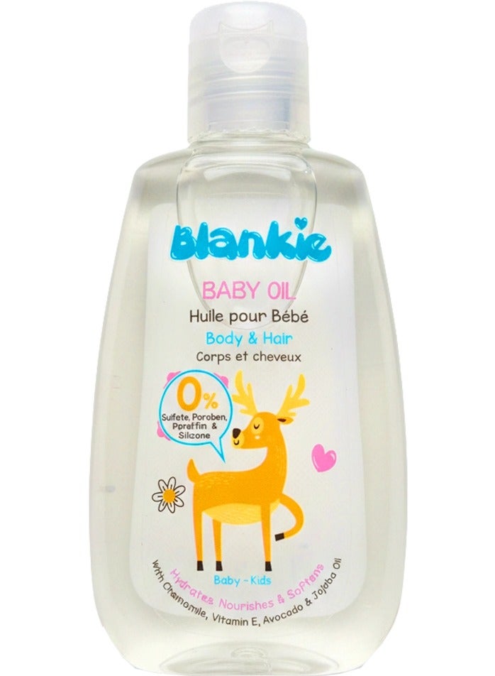 زيت بلانكي للأطفال للجسم والشعر 100 مل