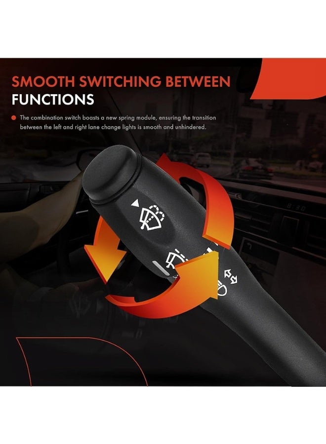 Topleo Multifunction Turn Signal Switch, Headlamp Beam Wiper Washer Switch, Compatible with 2003-2011 Ford Crown Victoria, 2003-2004 Grand Marquis, 2003-2011 Lincoln Town Car, 2003-2011 Mercury Grand Marquis Marauder - Image 4