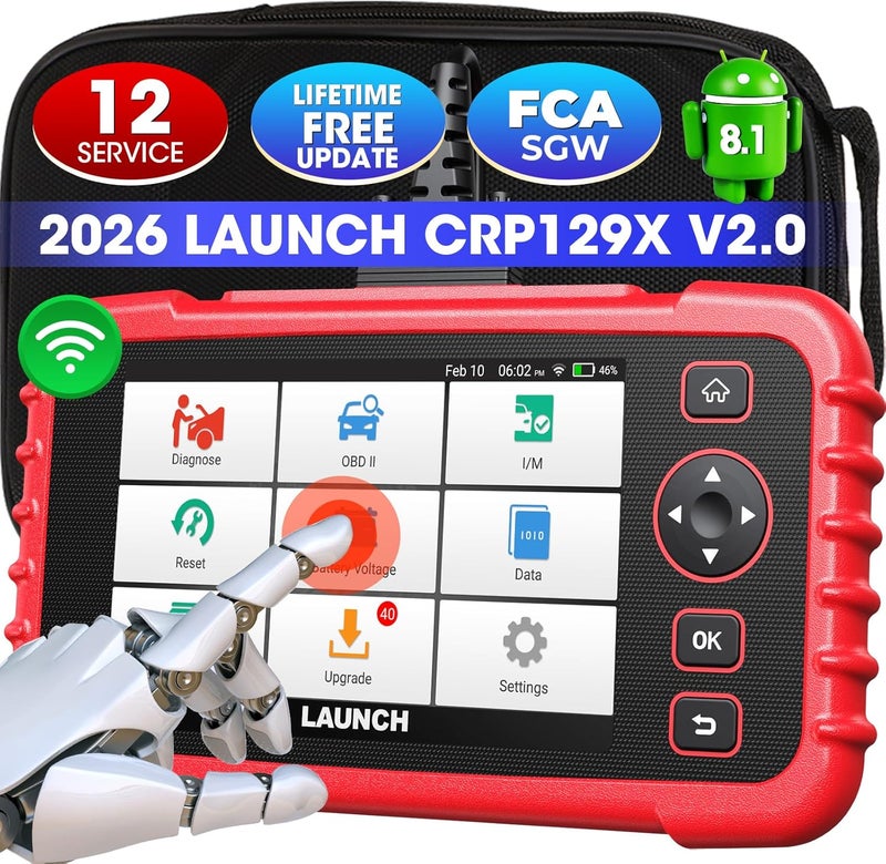 LAUNCH CRP129X OBD2 Scanner ABS SRS Engine Transmission 12 Reset Tool - Image 1