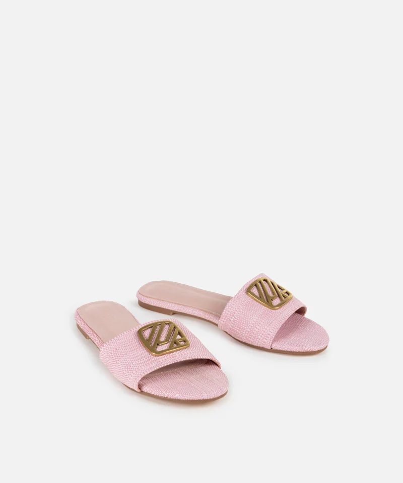 Ipekyol  Monogram Buckled Slippers for Women | Best Price UAE