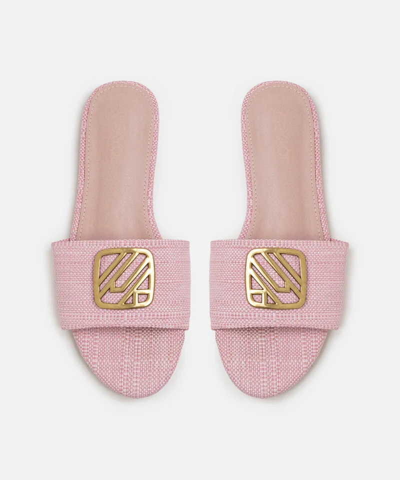 Ipekyol  Monogram Buckled Slippers for Women | Best Price UAE