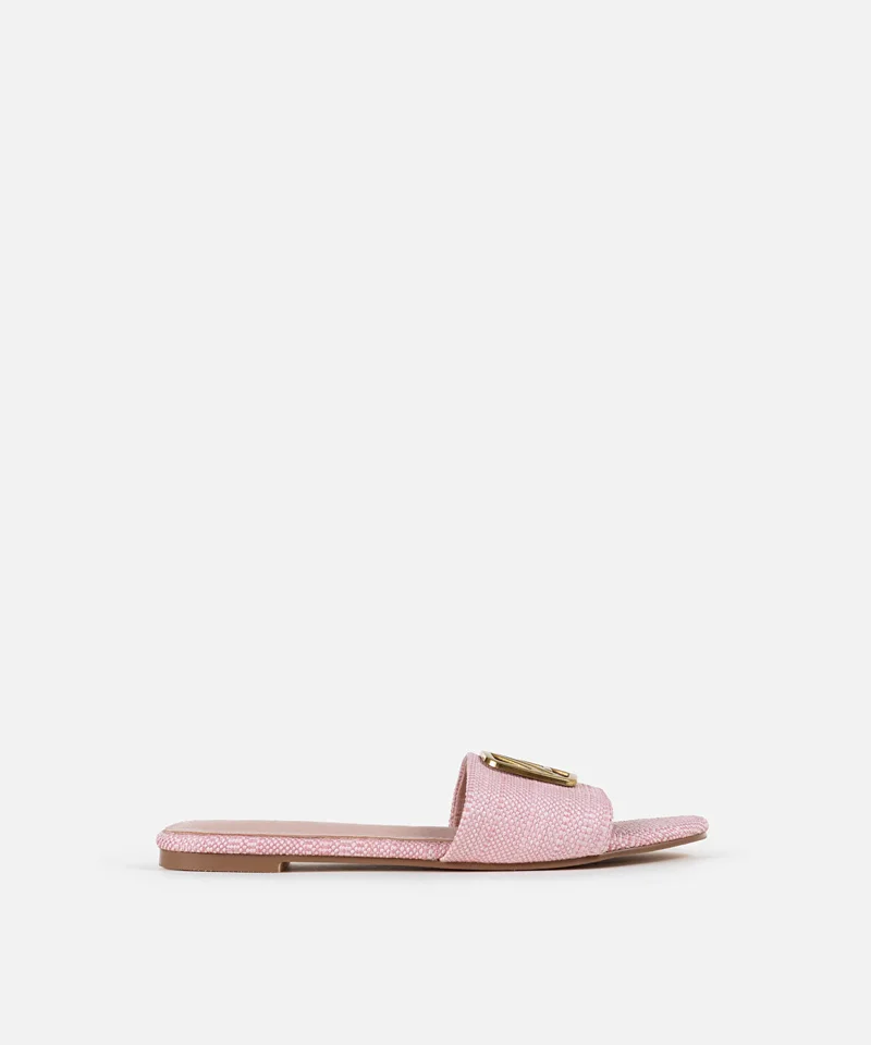 Ipekyol Monogram Buckled Slippers