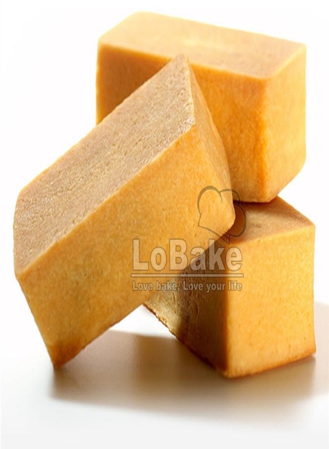 lobake 2.7cm heightened lengthened rectangle aluminium pineapple cake mold stainless steel stamp fondant candy mooncake moulding tools - Image 5