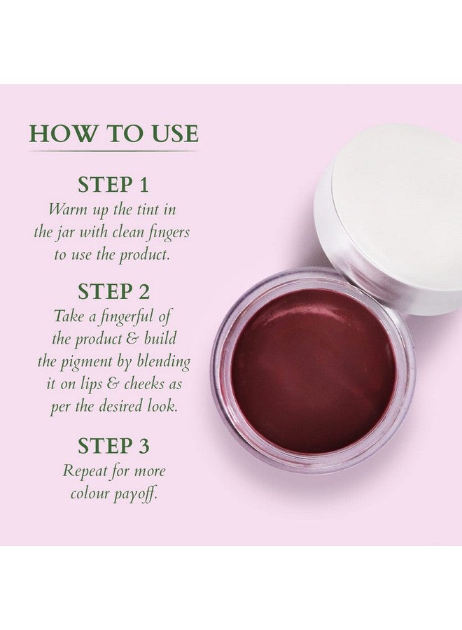 Lotus Organics+ Beet Red Lip & Cheek Tint |Natural Organic & Youthful Glow|All Skin Types|10Gm  - Image 3