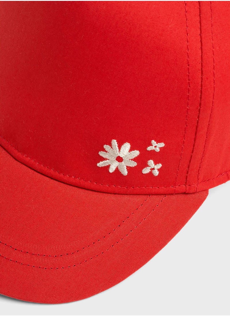 mothercare Red Daisy Cap  - Image 2
