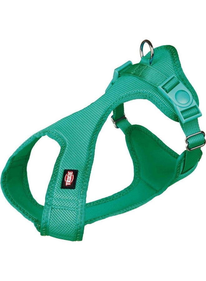 تريكسي حزام تجول مريح وناعم للكلاب، مصنوع من مادة شبكية قابلة للتنفس، قابل للتعديل وخفيف الوزن، مثالي للمشي اليومي والتدريب والتنزه - XS-S 30-15Mm Ocean