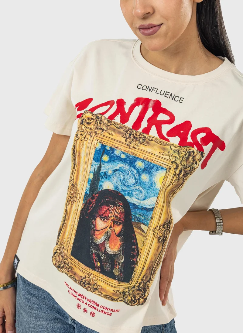 FNL Contrast T Shirt