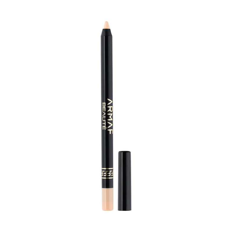Armaf Beaute Glide It Water Line Eyeliner Ivory Colour, Waterproof Gel Pencil, 24h Long Wear, Matte Eye Liner, Lightweight, Smudge Proof, Weightless, Smooth Application, Lash Line & Dramatic Wing - Image 2