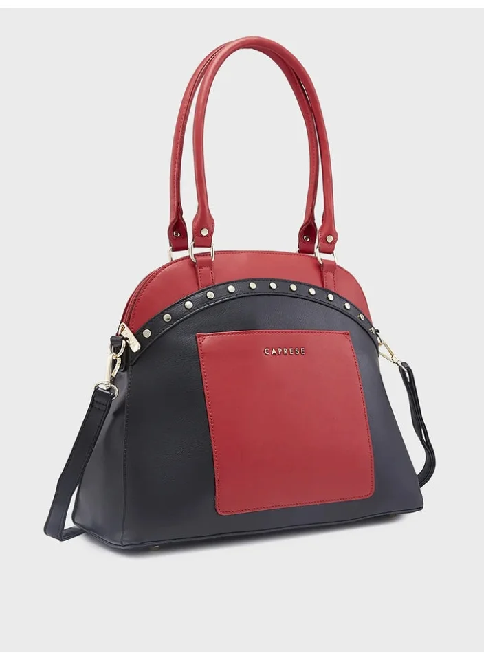 CAPRESE SHELBY SATCHEL LARGE RED