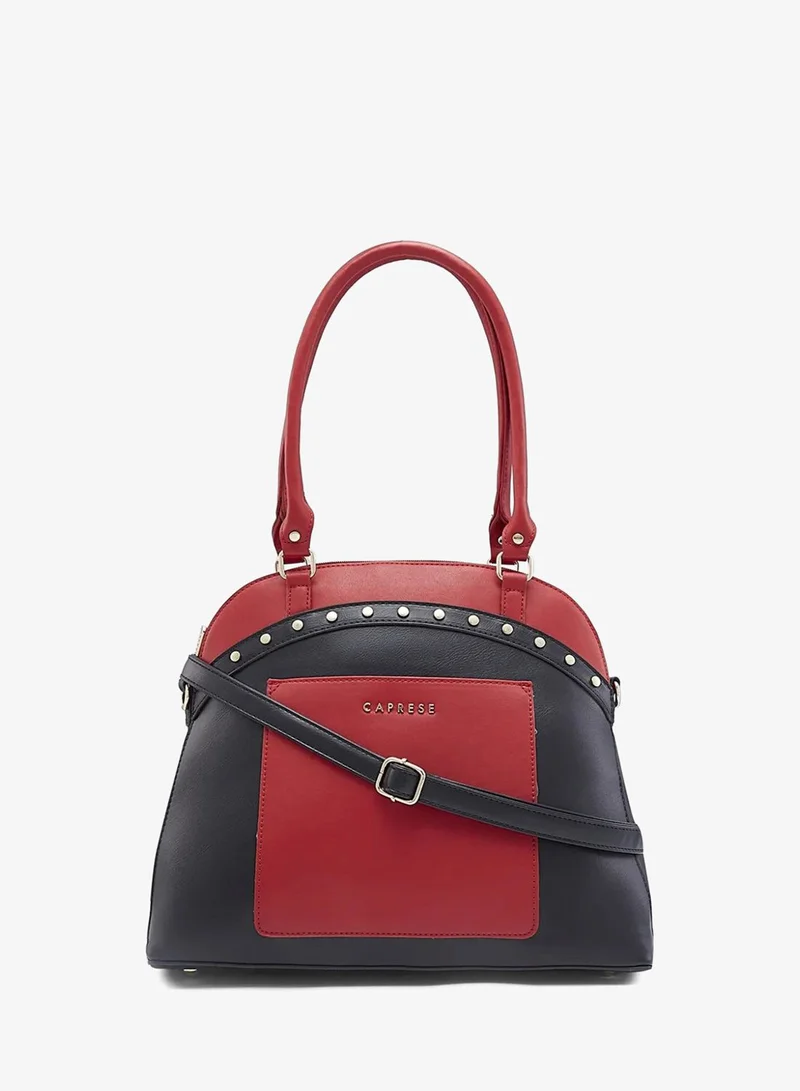 CAPRESE SHELBY SATCHEL LARGE RED