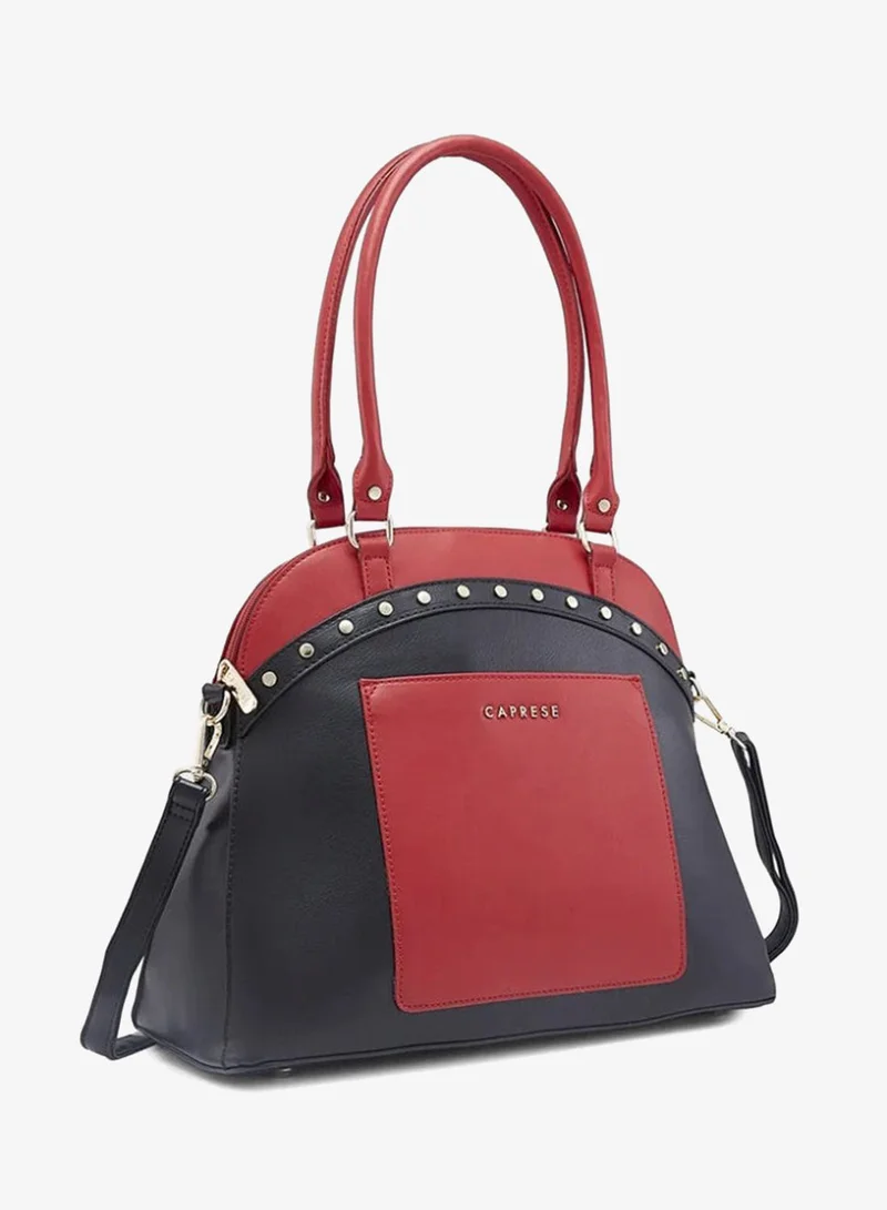 CAPRESE SHELBY SATCHEL LARGE RED