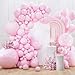 PartyWoo Baby Pink Balloons 127pcs Different Sizes of 36 18 12 10 5 Inch Pastel Pale Light Pink Balloons Arch Kit Garland for Gender Reveal Baby Shower Birthday Princess Party Decorations PinkQ05 - Image 2