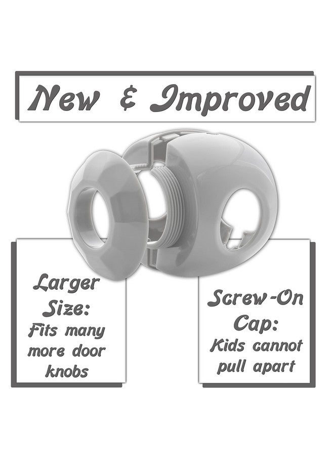 Driddle New & Improved - Door knob Baby Safety Cover - 5 Pack - Deter Little Kids from Opening Doors with A Child Proof Door Handle Lock - Driddle - Image 5