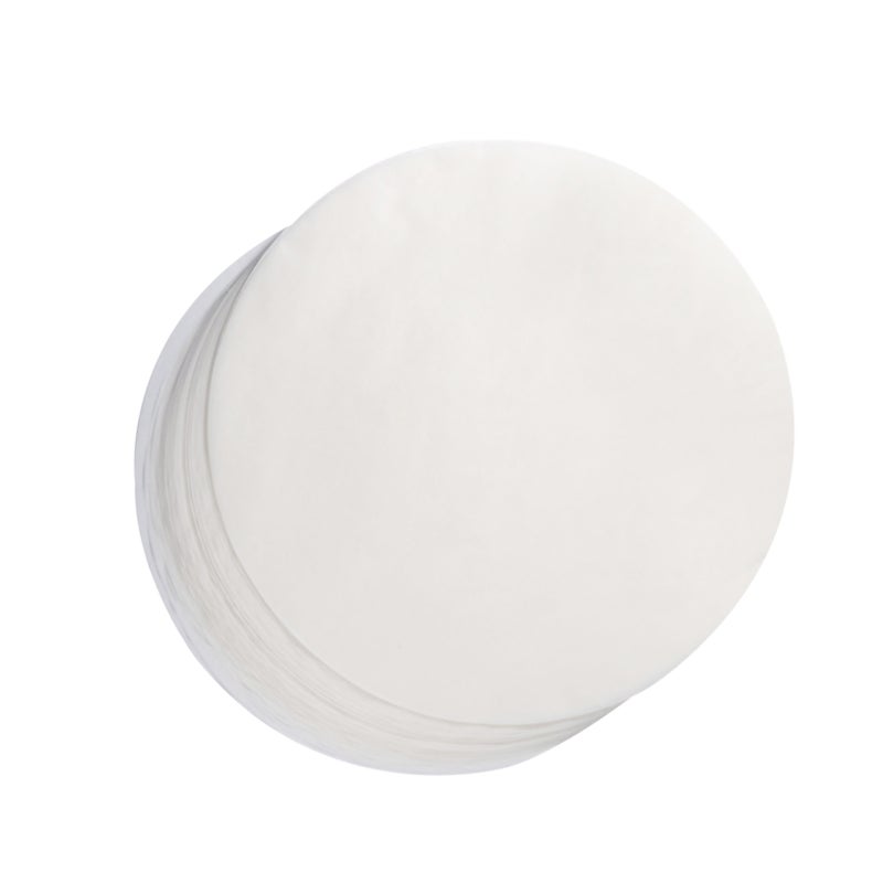 100Pcs Non Stick Round BBQ Paper Baking Sheets 10 Inch Barbecue Tin Foil Paper for Grill Line C - Image 2