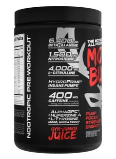 Bucked Up Das Labs Pre-Workout Mother Bucker 394g Gym Junkie Juice 20 Serving  - Image 2