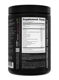 Bucked Up Das Labs Pre-Workout Mother Bucker 394g Gym Junkie Juice 20 Serving  - Image 3