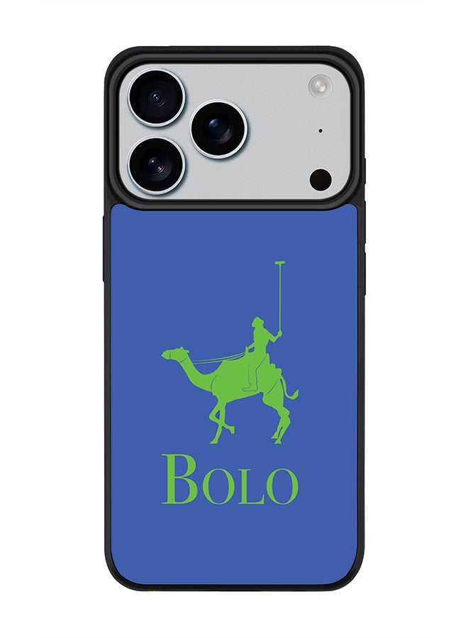 Stylizedd iPhone 17 Pro Case, [Compatible with MagSafe] Slim Magnetic cover Phone Case iPhone 17 Pro -BOLO Blue - Image 1