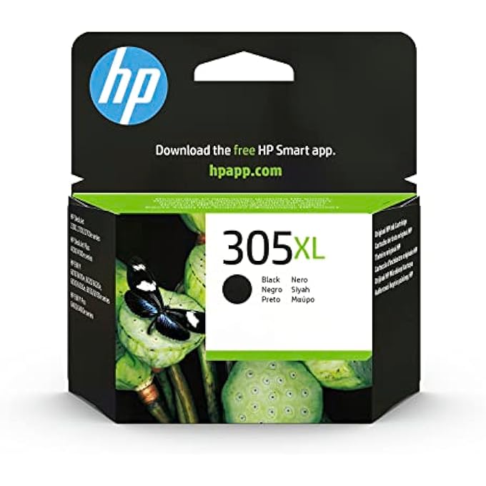 3YM62AE 305XL HIGH YIELD ORIGINAL INK CARTRIDGE, BLACK, SINGLE PACK - Image 1