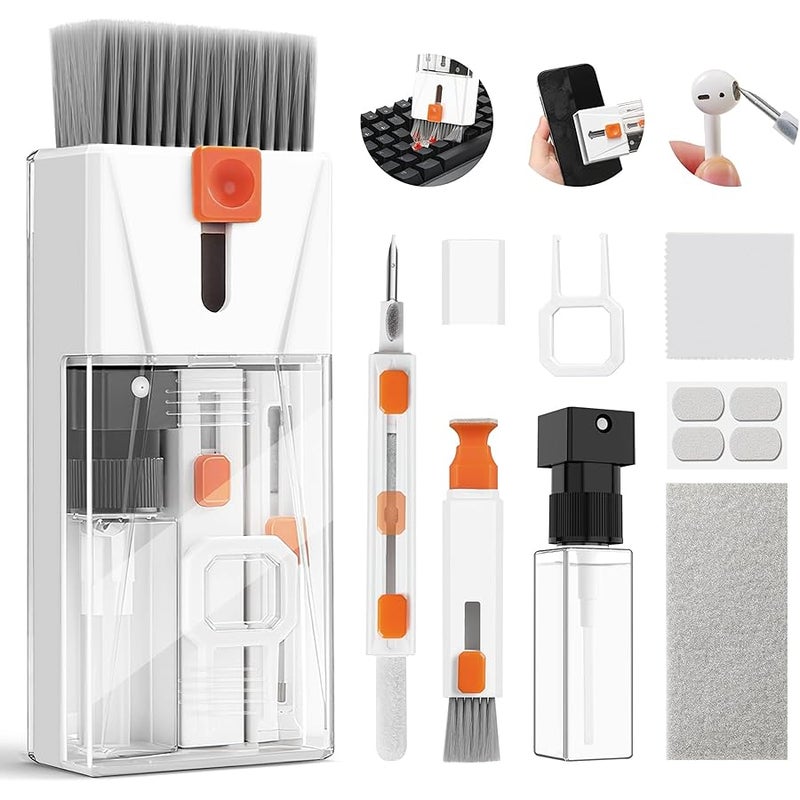 Edglete Keyboard Cleaner Compact Keyboard Cleaning Kit, All-in-One Laptop Cleaning Kit with 15ml Spray - Image 1
