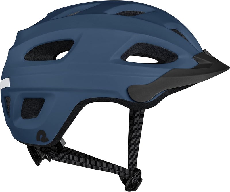 Retrospec Lennon Adult Bike Helmet with LED Safety Light Adjustable Dial & Removable Visor - Adjustable Bicycle Cycling Helmet for Men & Women - Image 2
