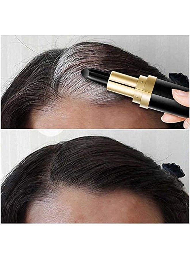 La Milee Lamilee Hair Color Dye Pencil For Roots Onetime Hair Dye Pencil Instant Brown Root Coverage Hair Color Pencil Temporary Brown Hair Colour Pencil 3.8G Brown  - Image 3