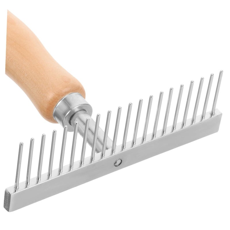 Wooden Handle Pet Hair Comb Broom Dog Grooming Tool Advantage Hair Remover - Image 4