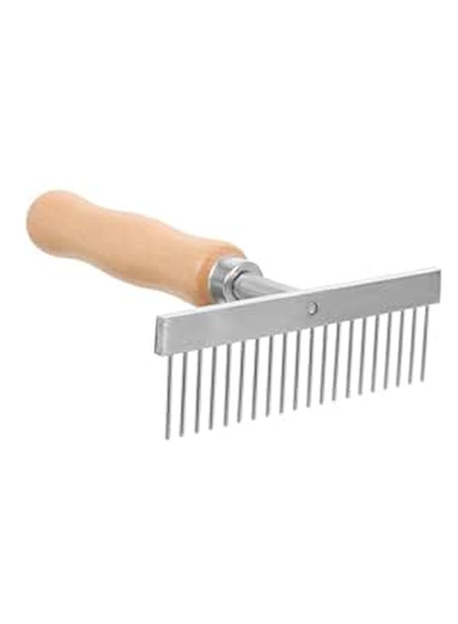 Wooden Handle Pet Hair Comb Broom Dog Grooming Tool Advantage Hair Remover - Image 1