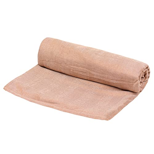 Mush Ultra-Soft, Light Weight & Thermoregulating, All Season 100% Bamboo Blanket & Dohar (Brown, Small - 3.33 x 4.5 ft) - Image 1