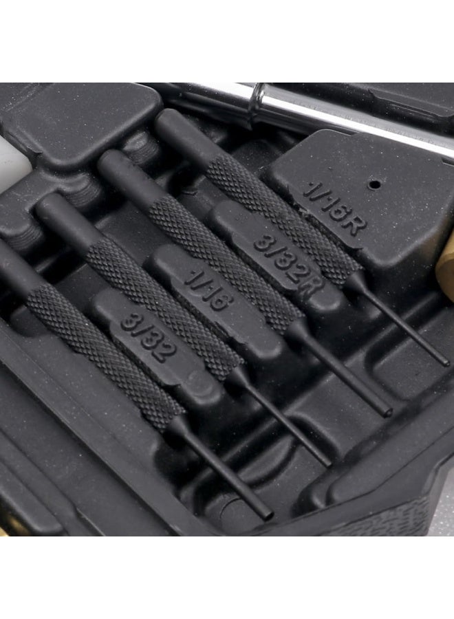 AIWANTO 21PCS Double-Sided Punch & Pin Set – Copper Hammer Punching Tools for Mechanical Maintenance, Chisel, and Precision Metalwork - Image 2