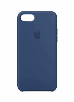 Soft Silicone Case Cover For Apple iPhone 8/7 Blue Cobalt