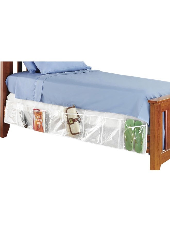 Whitmor Bedskirt Storage Organizer Clear - Image 2