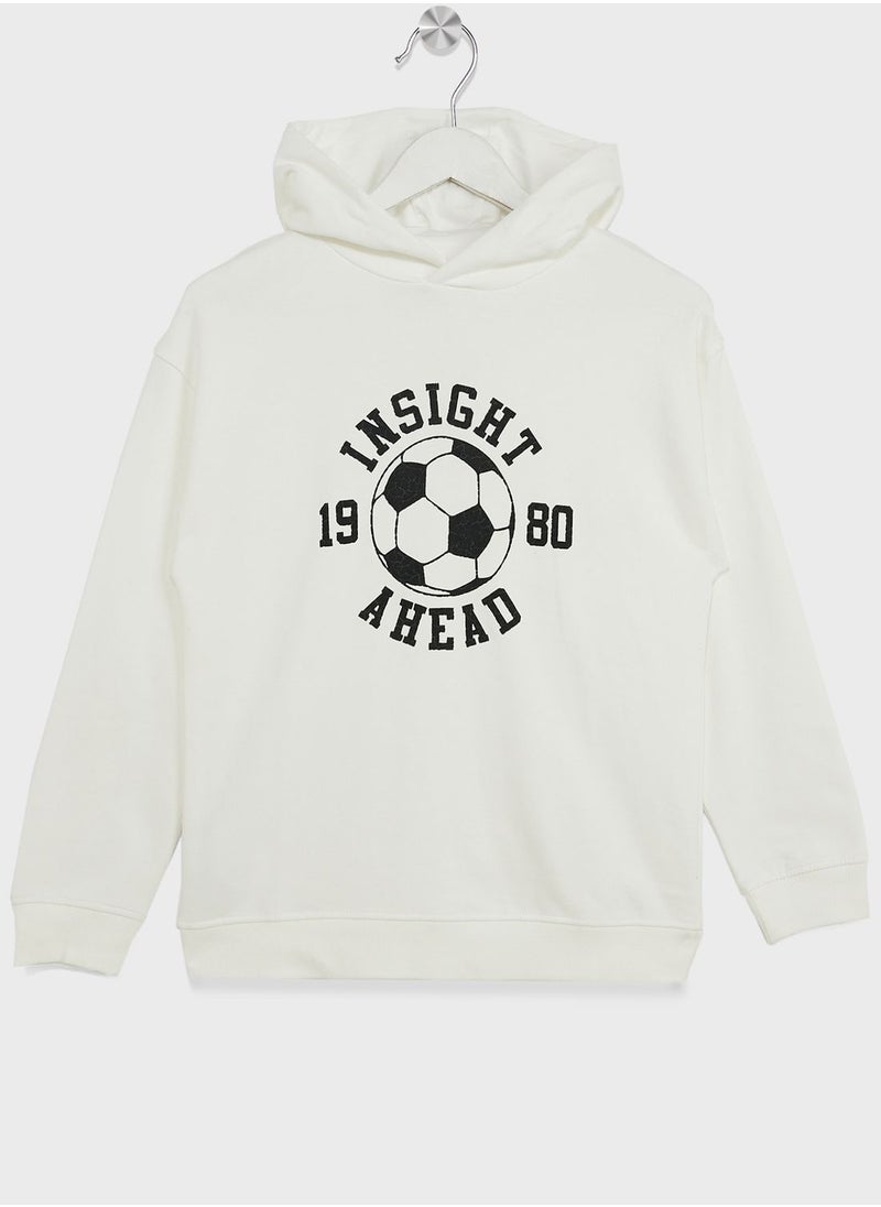 MANGO - Kids Football Hoodie - Image 1