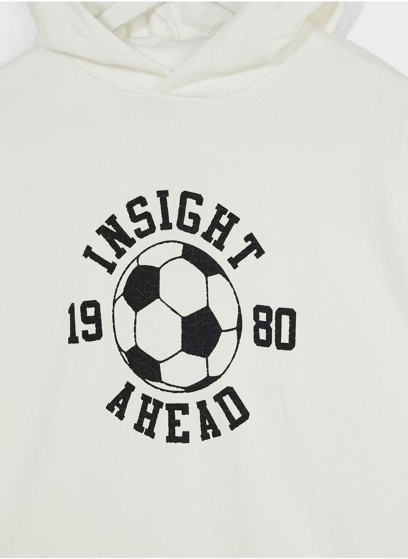 MANGO - Kids Football Hoodie - Image 1