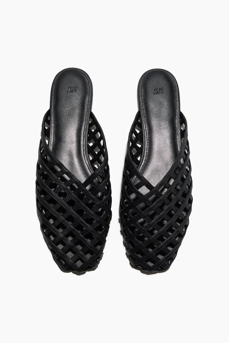 H&M Interwoven mules
