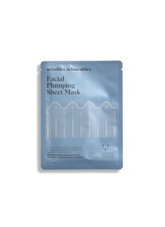 WRINKLES SCHMINKLES Wrinkles Schminkles Facial Plumping Sheet Masks with Collagen Peptides Vitamin B3  Hyaluronic Acid 5 Sheet Masks 
