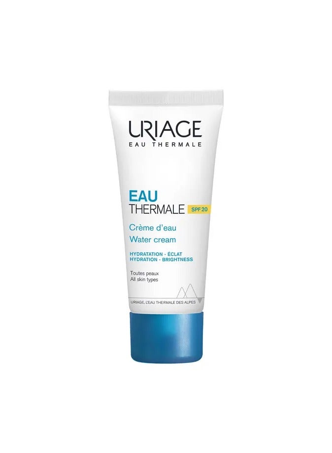 Uriage Eau Thermale Light Water Cream SPF 20 40ML - Image 1